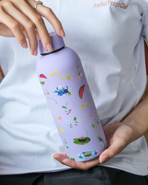 Summer Ube Milk Tumbler