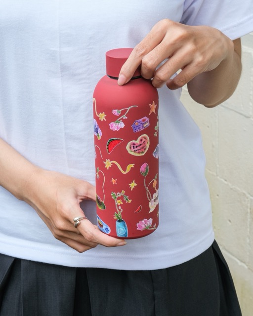 Summer Strawberry Field Tumbler