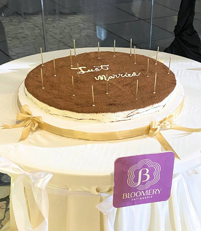 Tiramisu Wedding Cake